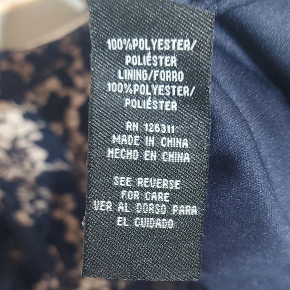 Ronni Nicole Navy Lace Midi Dress - Picture 10 of 11